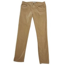 Vineyard Vines Corduroy Pants Women 4 Tan Excellent Slim Wale Stretch Preppy