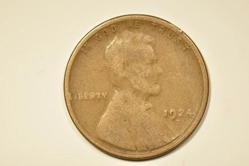 1924-S 1C Lincoln Wheat Cent Good or better S18125