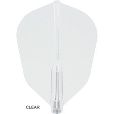 Cosmo Fit Flight Air Dart Flights - Super Shape Clear