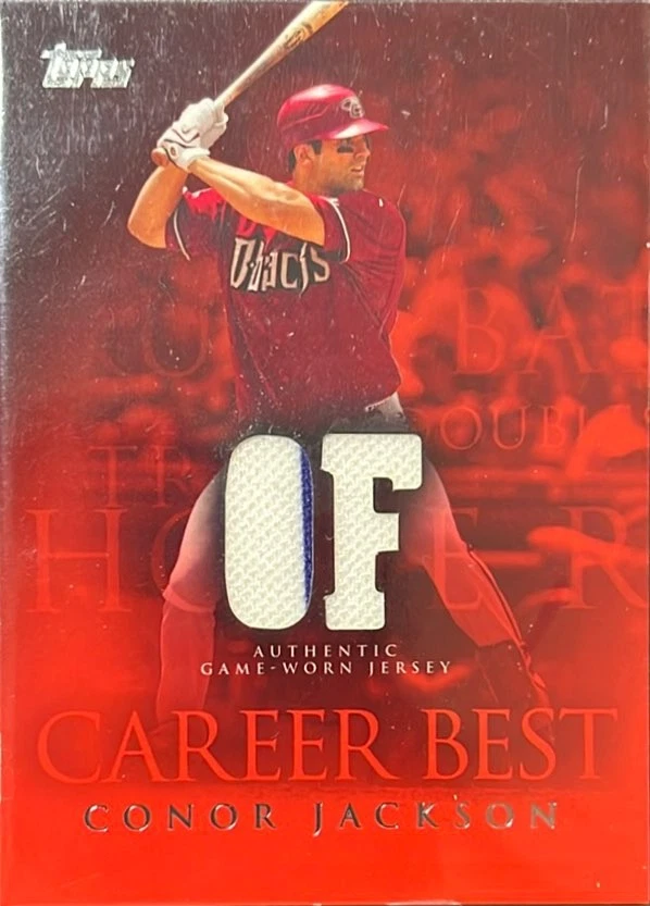 2009 Topps Career Best Relics#CBR-CJ2 Conor Jackson - Image 2 of 2