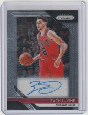 Zach LaVine 2018-19 Panini Prizm Autograph Auto #S-ZLV Bulls