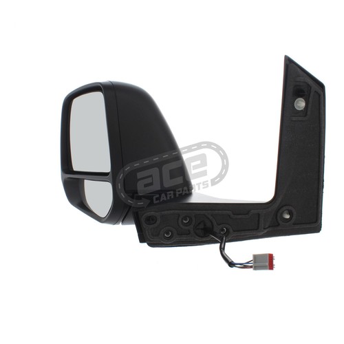 Electric Wing Door Mirrors Twin Glass Ford Tourneo Connect 2013-2018 Black Pair - Picture 19 of 22