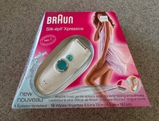 BRAUN silk epil Xpressive epilator w/orig. box, accessories 7281WD NA, CLEAN