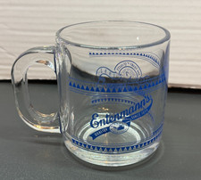 Vintage 80s Entenmanns Maxwell House Cross Promo Glass Coffee Mug