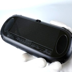 Sony PlayStation PS Vita PCH-1100 Crystal Black Console From Japan [Near Mint]