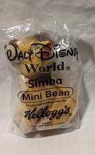 Walt Disney World Lion King Simba Mini Bean Plush Kellogg's 2001