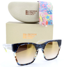 GGL Sonnenbrille WEBSEYED Damen Bunt Hexagon Gold Spiegel col001 55-20-140 OVP