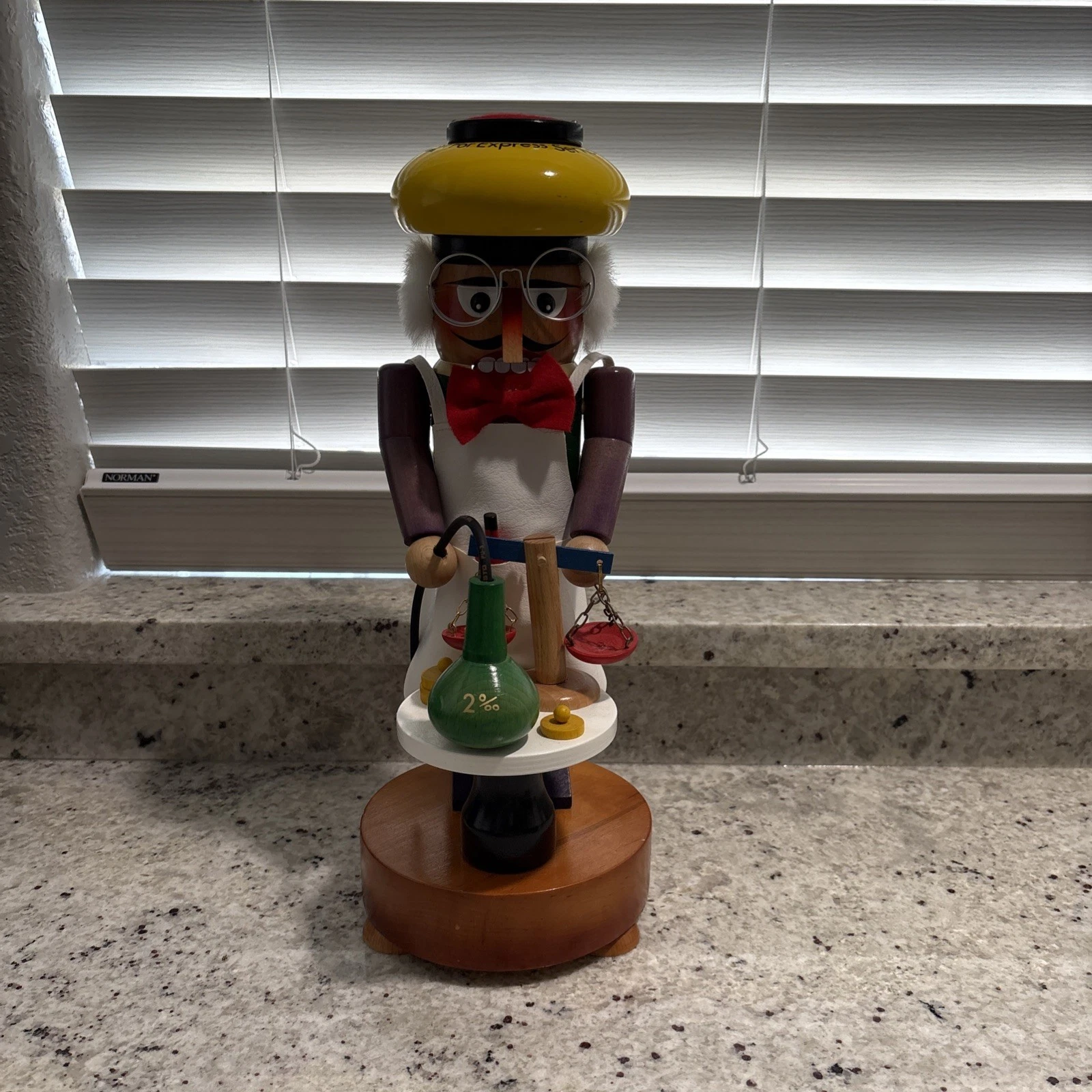 Steinbach Nutcracker Pharmacist Chemist Hand-Carved Germany 15" Vintage
Opens in a new window or tab