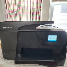HP Officejet Pro 8710 All-In-One Wireless Printer - Black