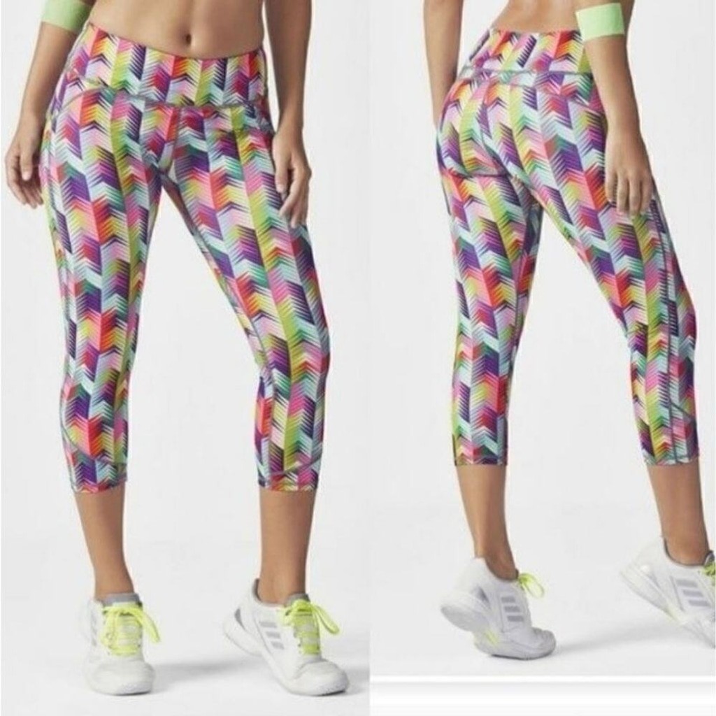 Fabletics Lima Capri Max-Compression Colorful Leg… - image 11