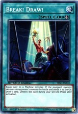 Yu-Gi-Oh TCG SBSC-EN042 C Break! Draw! Speed Duel: Scars of Battle