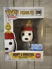 Funko Pop! Vinyl: Peanuts - Snoopy & Woodstock (Flocked) - Entertainment...