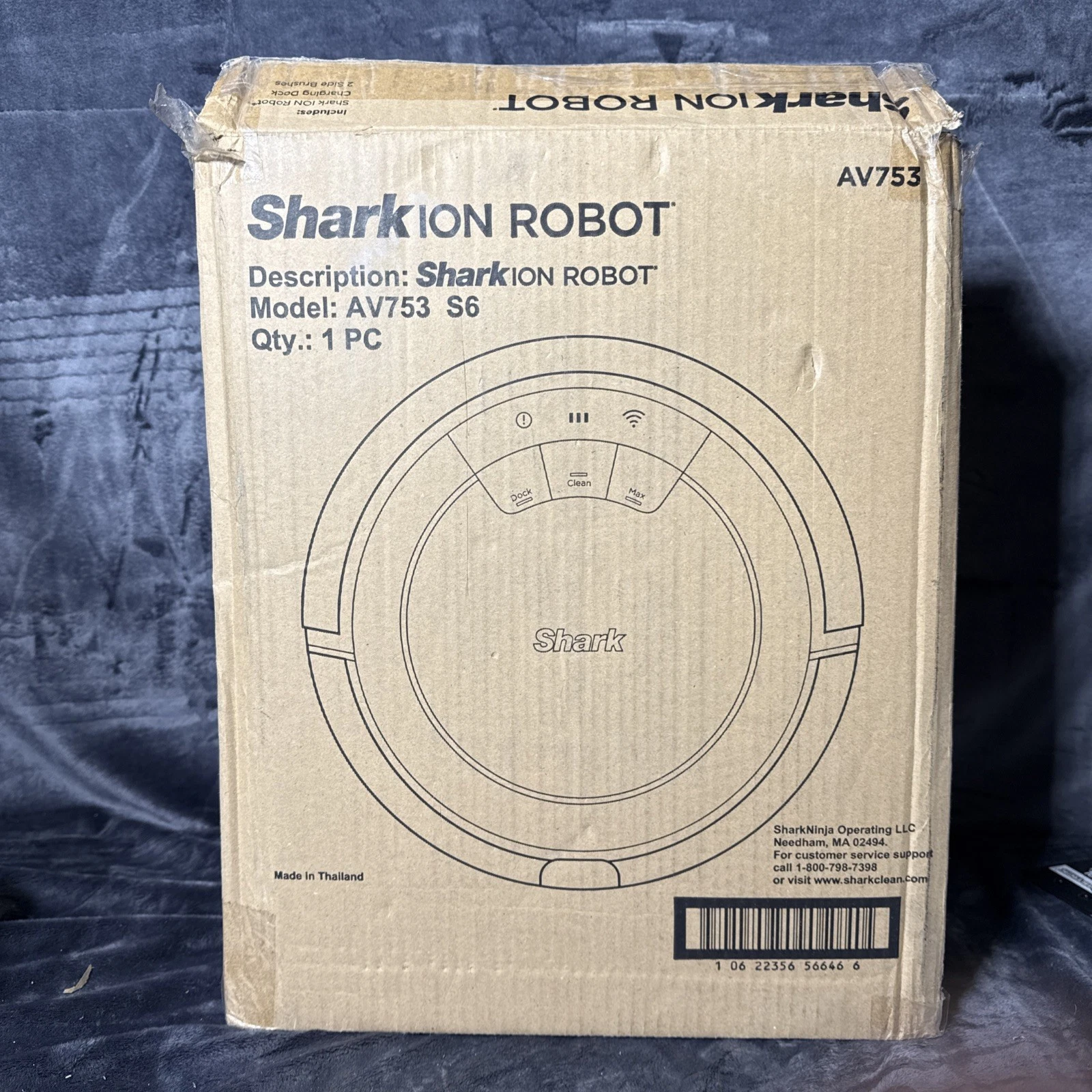 Shark -AV753 ION Robot Vacuum Grey