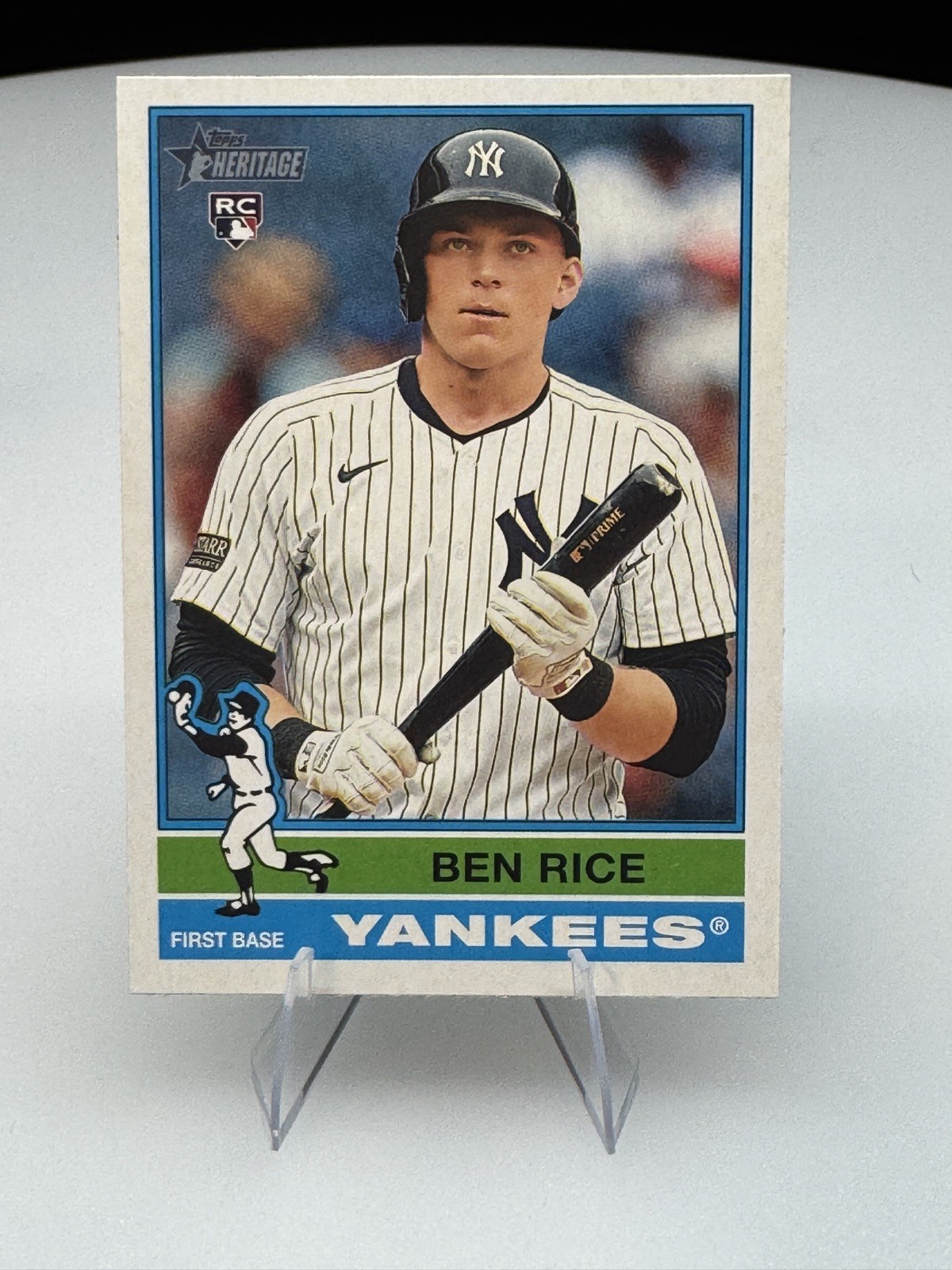 2025 Topps Heritage Ben Rice #406 (RC)