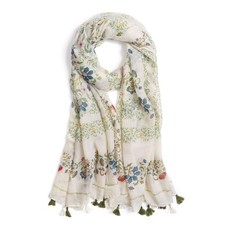 Scarf for Women Lightweight Soft Floral Printed Scarves Fall Winter Fashion S...