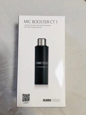 Mikrofonverstärker Klark Teknik Mic Booster CT 1 neu