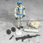 Vintage GI Joe Sub Zero Action Figure Near Complete 1990 Hasbro ARAH