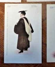 Postcard Oxford University Robes  Proctor 1907