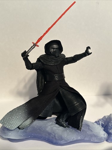 Hasbro Star Wars The Black Series Rey & Kylo Ren Starkiller Figures w/ Bases - Picture 2 of 5