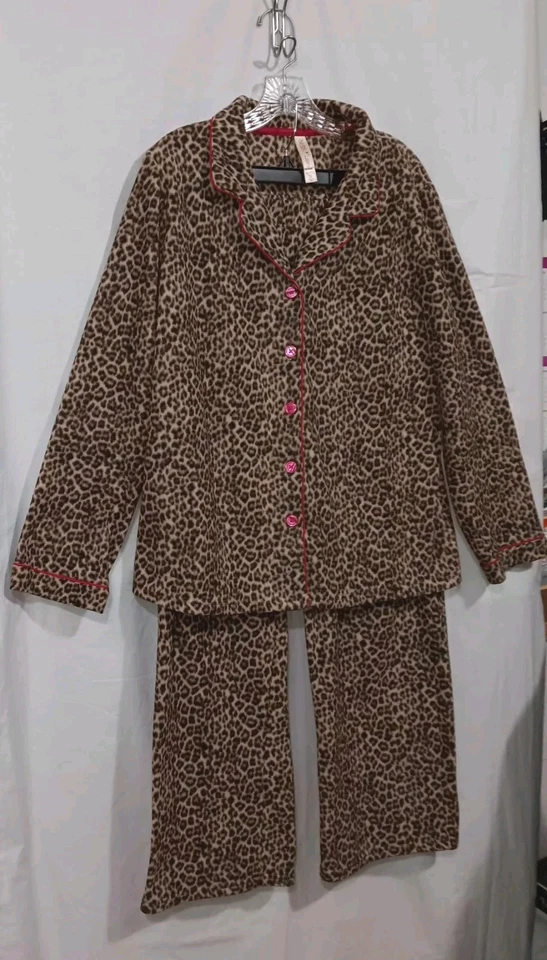 Mujer Gilligan & O'Malley Estampado Leopardo Cálido PJ'S XL Foto 4 de 4