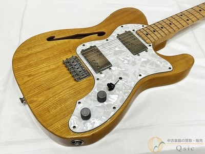 Fender Japan TN72-75 Telecaster Thinline Natural 80s E Serial Gebraucht