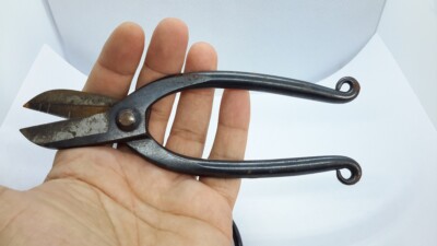 Carved Dragon Metal Handle Bonsai Scissors - Gold Tone, Stainless Steel Blade, 126mm Total Length, For Craft & Sewing - View #11