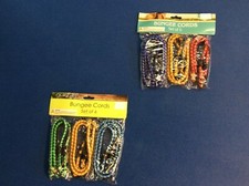 Bungee cords:  12", 18", 24",  available in assorted sizes and colors, 6 ct