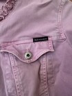 Dolce Gabbana Denim Pink Ruffle  Jacket. Size L. — photo 2