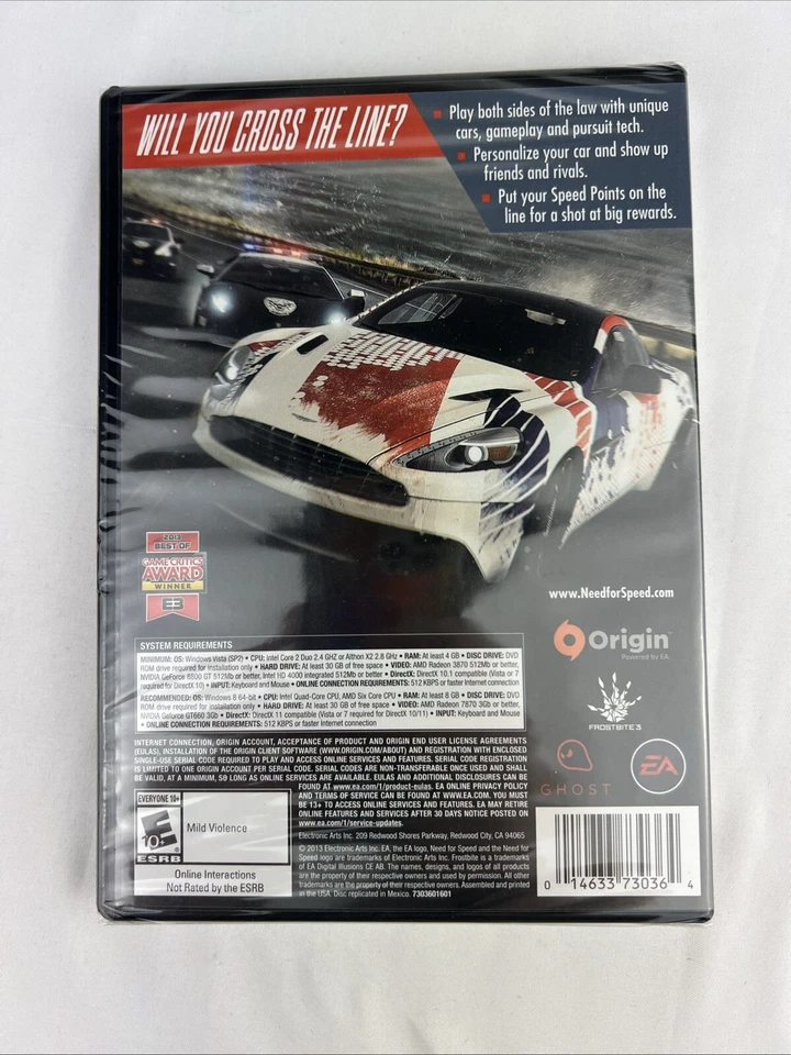 Need for Speed Rivals PC Game EA 2013 New - Image 2 of 4