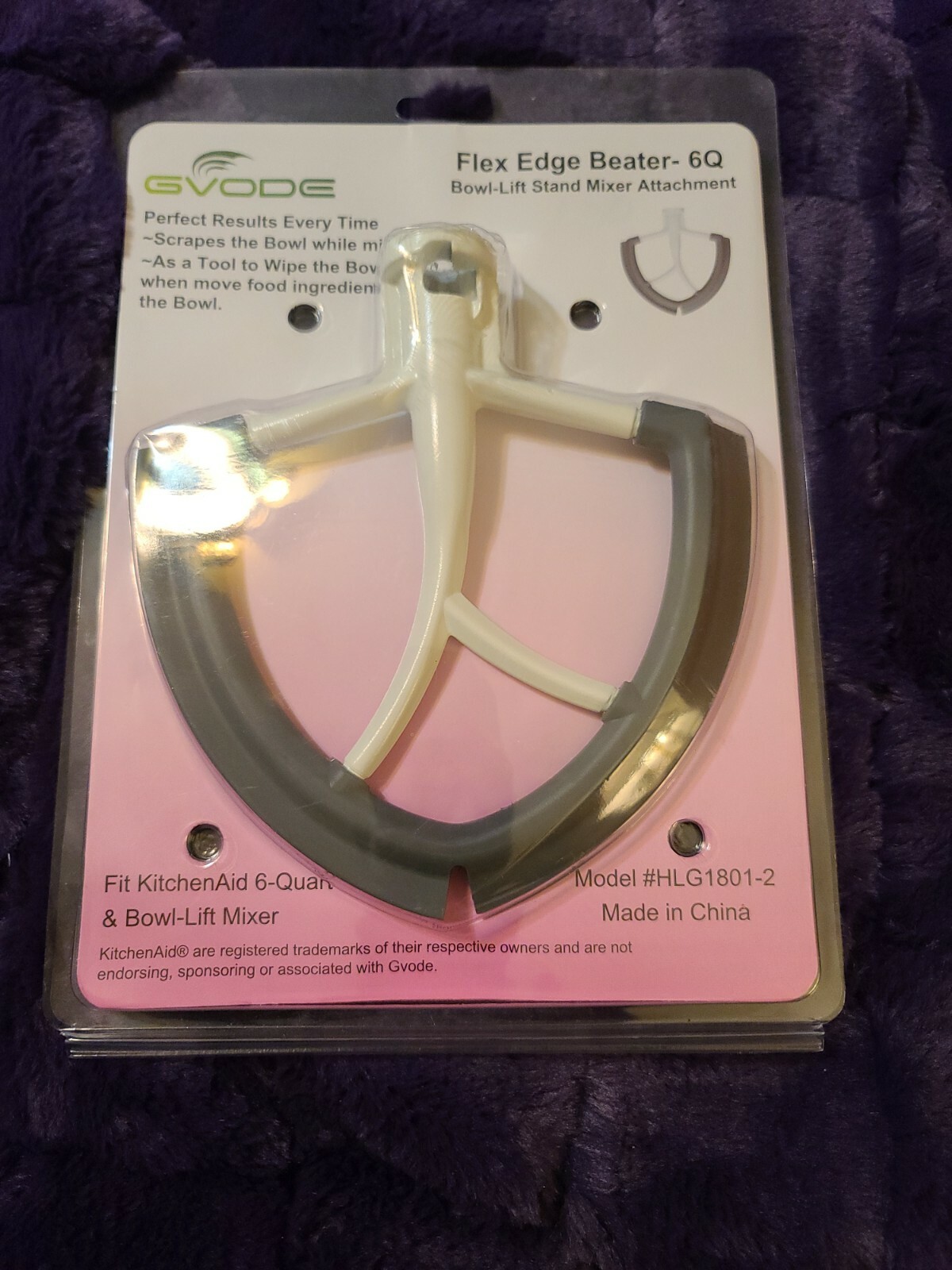 GVODE Flex Edge Beater for KitchenAid BowlLift Stand Mixer 6Q eBay