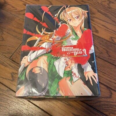 High School of the Dead Comic Book 1-7 Complete Set Japanese Manga Full  Color