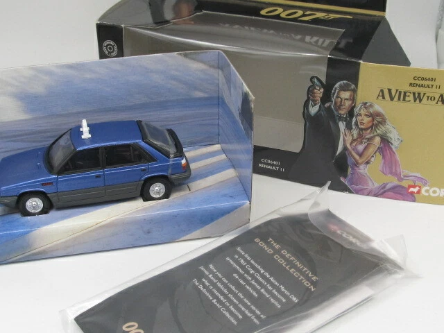 CORGI JAMES BOND 007 SECRET AGENT RENAULT 11- A VIEW TO A KILL- SIR ROGER MOORE - Image 2 of 4