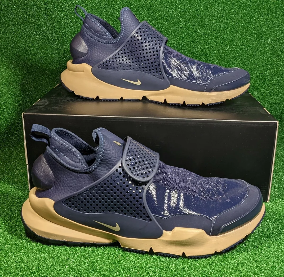 Stone Island X NikeLab Sock Dart Mid SP Obsidian 910090-400 US 12/UK 11/EUR  46