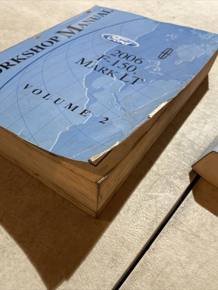 Ford F-150 Lincoln Mark LT 2006 OEM manual de reparación de servicio Foto 3 de 4