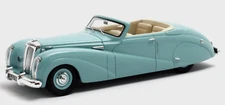 wonderful modelcar 1/43 Daimler DE36 HOOPER CONVERTIBLE (1947) - palegreen