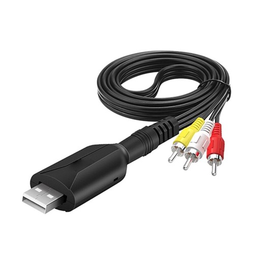 Video Capture Card Cable USB2.0 3RCA to USB Audiitory Video Capture Grabber - Afbeelding 4 van 6