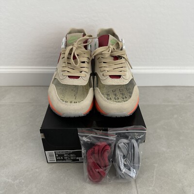 Size 9 - Nike CLOT x Air Max 1 2021 Kiss of Death w/ box
