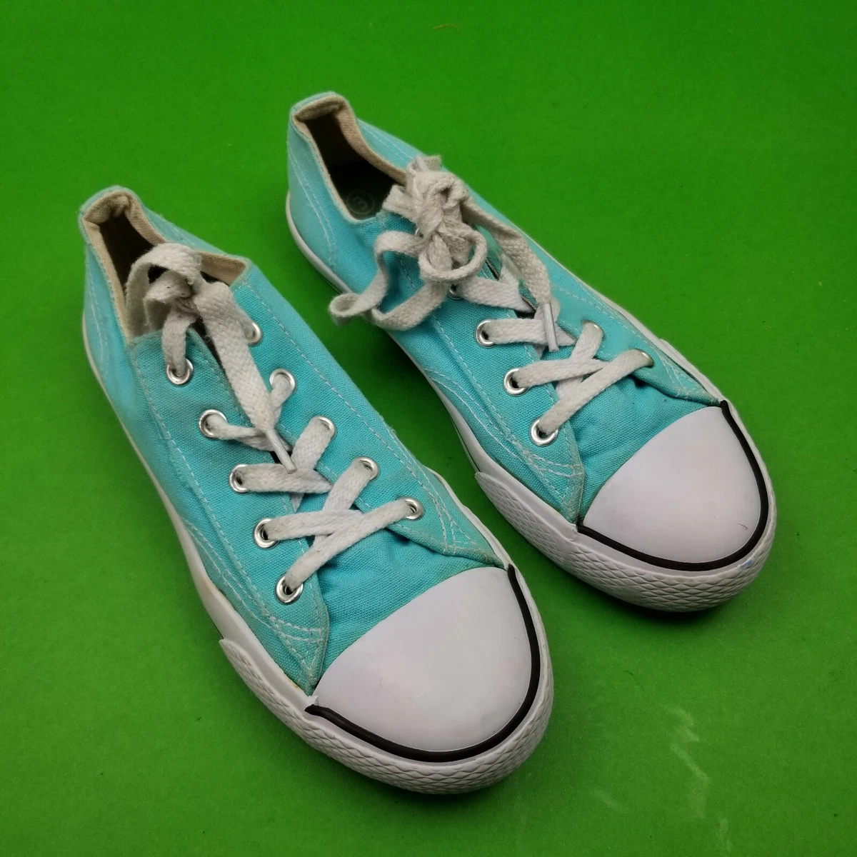 Airwalk Legacee Kids D10 174799 Size 3 Shoes Turquoise Boys Girls Converse Chuck