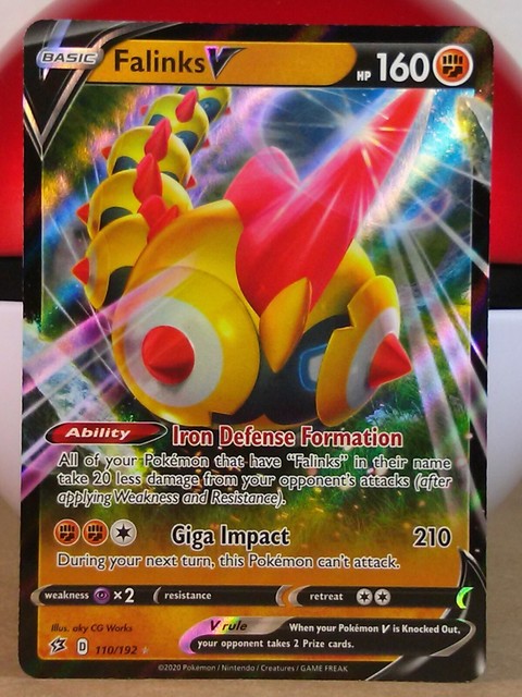 Falinks V 110/192 S&S: Rebel Clash Ultra Rare Mint/NM Pokemon | eBay