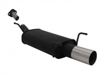 Novus Sportauspuff +Abe 1X90Mm Rl-Design Stahl FüR Opel Astra G -G/T98/-CC