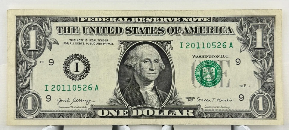 2011 May 26th 2001 May 26 Birthday Dollar Anniversary 5/26/11 Serial Number $1 - Image 2 of 3