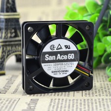 1PC Sanyo 109P0612S701 Cooling Fan 12V 0.15A 6015 6CM New
