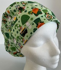 St. Patrick s Day Adjustable Medical Slim Lid Surgery Euro Scrub Cap Chef Hat