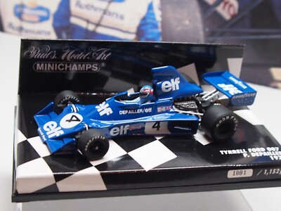 MINICHAMPS /F1 - 1975 TYRRELL FORD 007 - P DEPAILLER - MODELLAUTO IM MASSSTAB 1:43