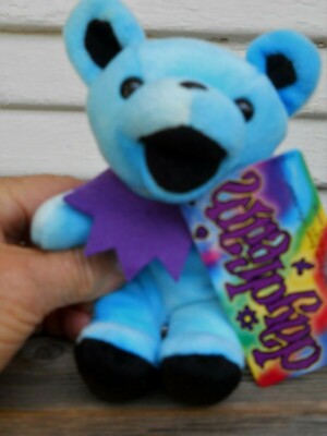 GRATEFUL DEAD '' DAY DREAM  BEANIE BABY 7'' TALL MADE 6/10/94   LIQUID BLUE (NEW) 