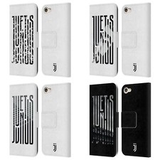 JUVENTUS FC GRAPHIC LOGO LEATHER BOOK WALLET CASE COVER FOR APPLE iPOD TOUCH MP3