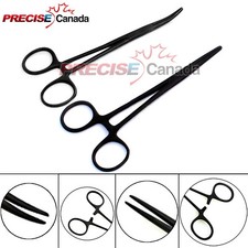 2 Mosquito Hemostat Forceps 5" Black Finish, Surgical Vet Instrument Str  Cvd 