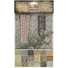 Tim Holtz Idea-ology WORN WALLPAPER SCRAPS - HALLOWEEN  44pcs TH94147