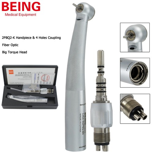 Turbina de pieza de mano LED de fibra óptica BEING 45° para acoplamiento KaVo NSK Sirona - Imagen 73 de 293
