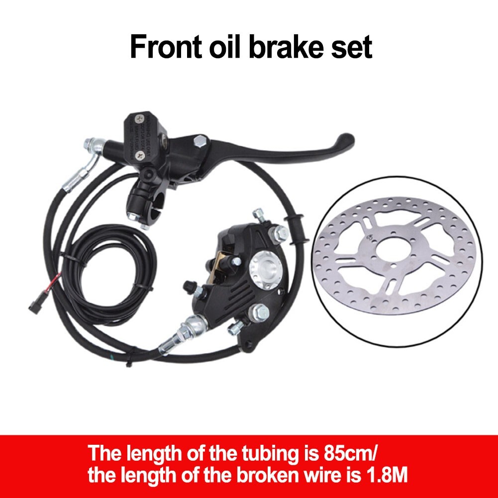 EBike Hydraulic Disc brake Set for Electric Bicycle Folding Power Cut
